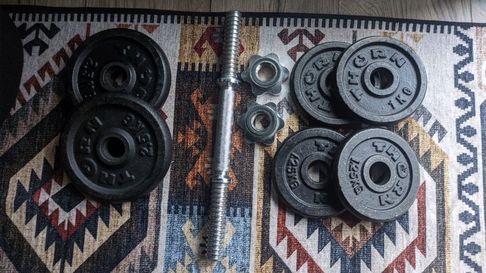 Zestaw Hantel ponad 10kg