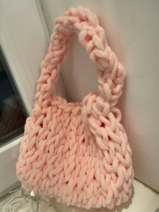 Вʼязана сумка, мʼягка