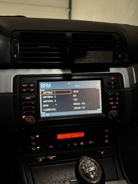 Rádio GPS original Bmw e46