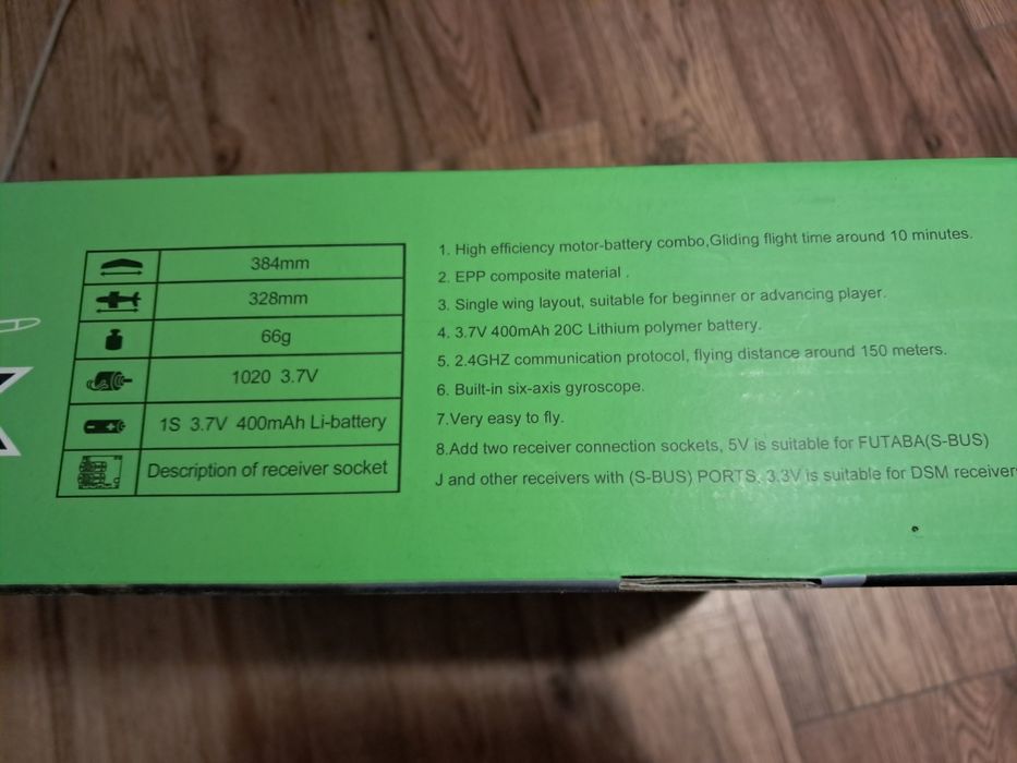 RC SAMOLOT XK A220 P40 6cio osiowy żyroskop RTF