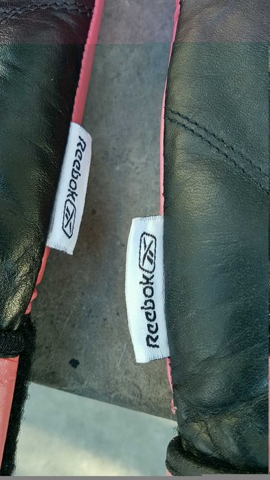 Luvas couro Reebok