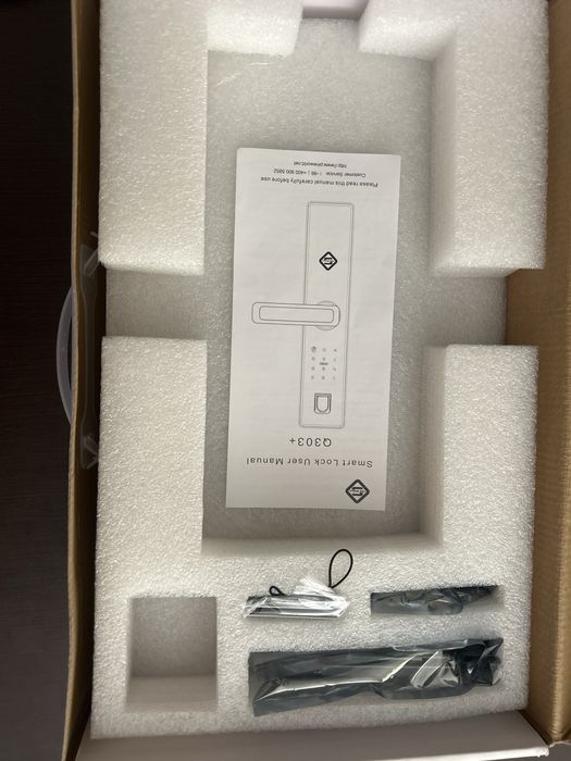 Fechadura inteligente com codigo e impressão Digital