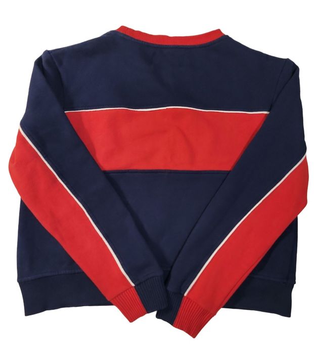 Granatowo-czerwona bluza – FILA – L
