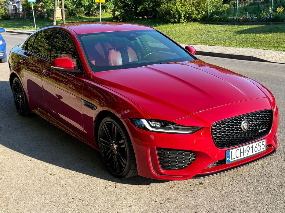 Jaguar XE Śliczny Jak Nowy Jaguar XE 2.0d Mięka hybryda full opcja zamiana
