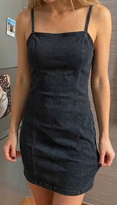 Dżinsowa Mała Czarna H&M S/M