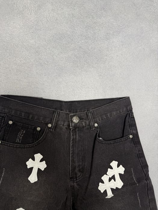 шорти Chrome Hearts cross jeans S M L