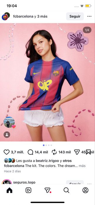T-shirt do FC Barcelona  x Olivia Rodrigo