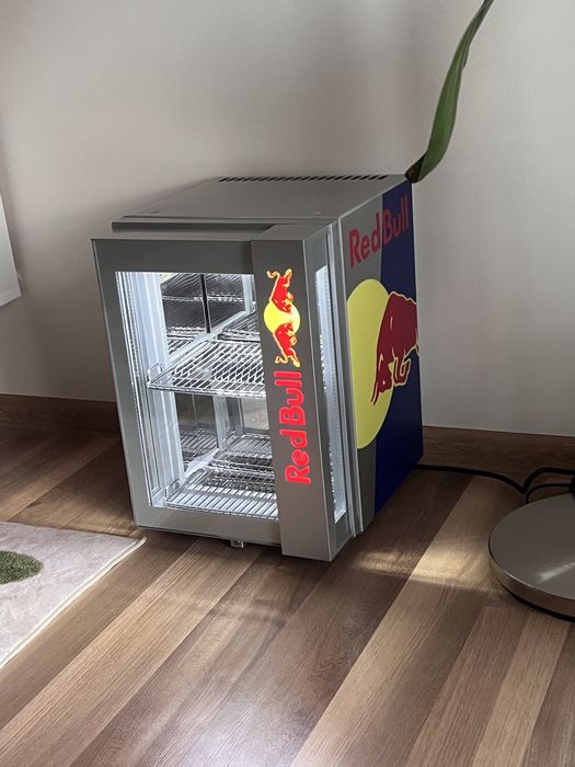 Mini lodówka red byll - idealny stan