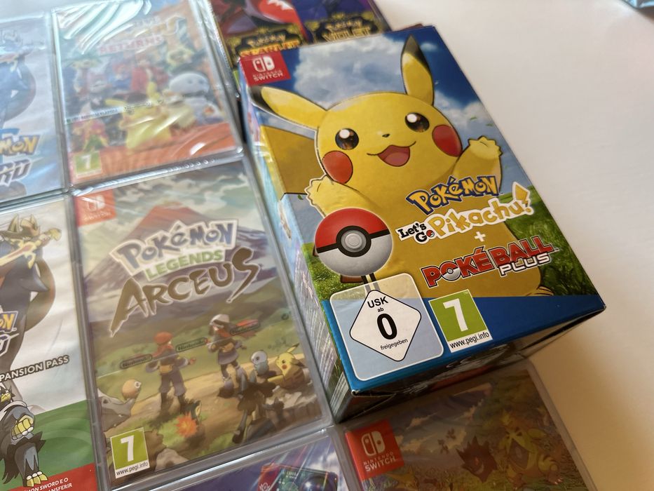 Jogos Pokémon Nintendo Switch