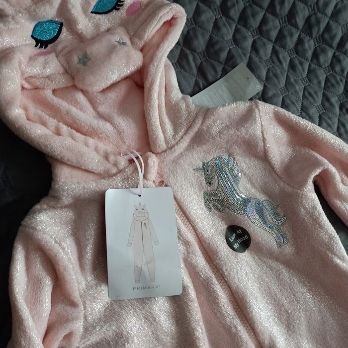 Primark jednorożec strój, kombinezon, piżama