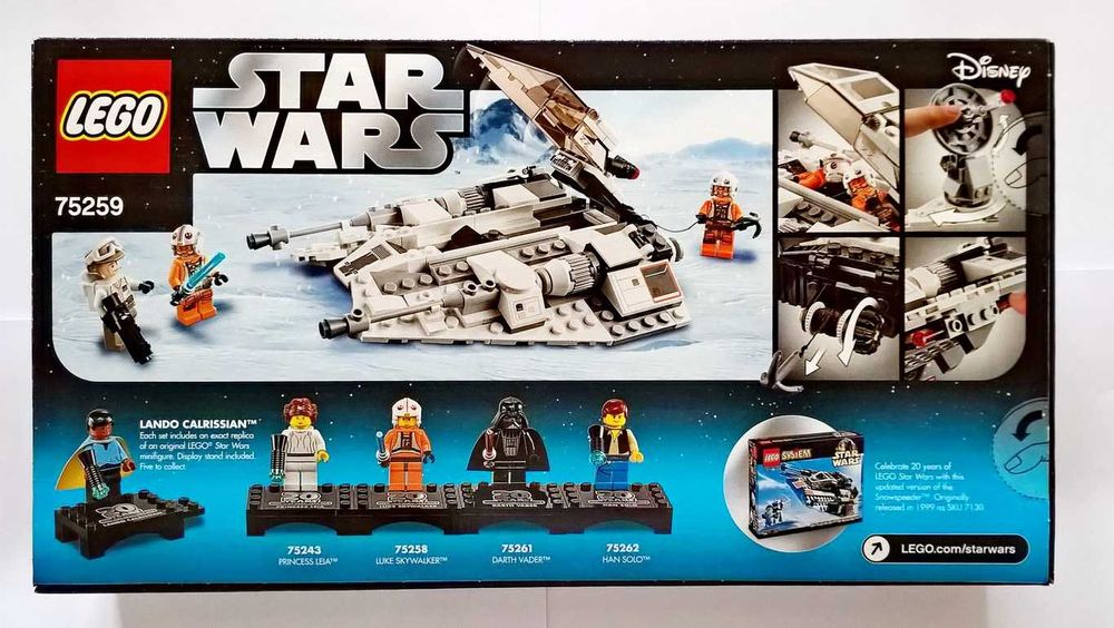 Lego Star Wars 75259 Snowspeeder – 20th Anniversary Edition selado