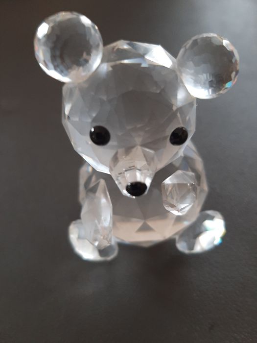 Swarovski, urso em cristal, artigo novo, altura 6cm