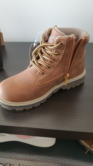 Botas criança camel