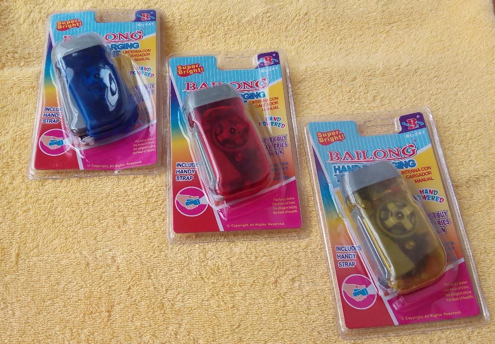 Lanterna de Mão - Ecológica - Fonte de luz inesgotável