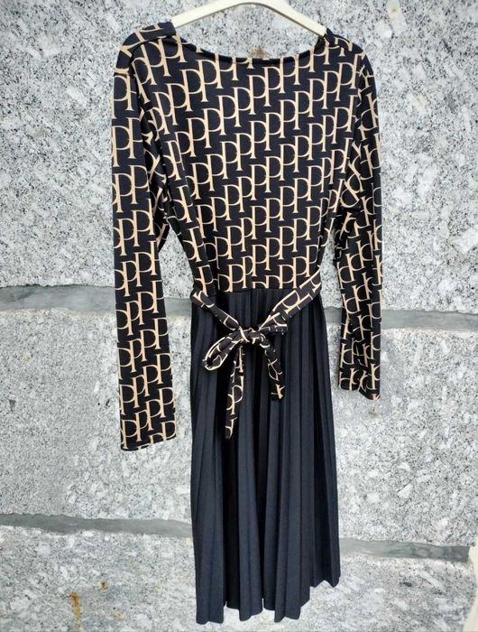 Vestido plissado