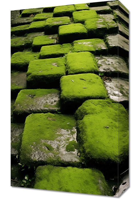 Obraz 30x50cm Zielona Mozaika