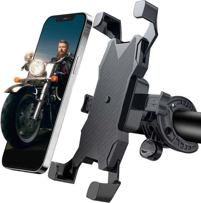 Cvozo uchwyt rower motor telefon 5-6,8" iPhone Samsung Xiaomi pancerny