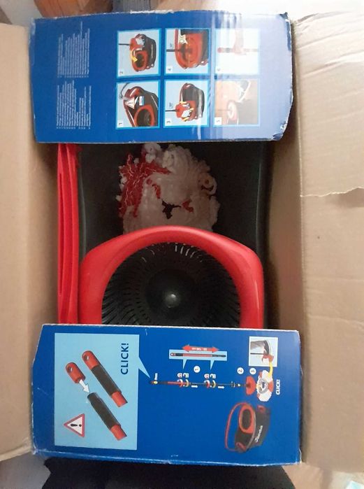 MOP okrągły, turbo z wiaderkiem + zapasowy wkład | Vileda