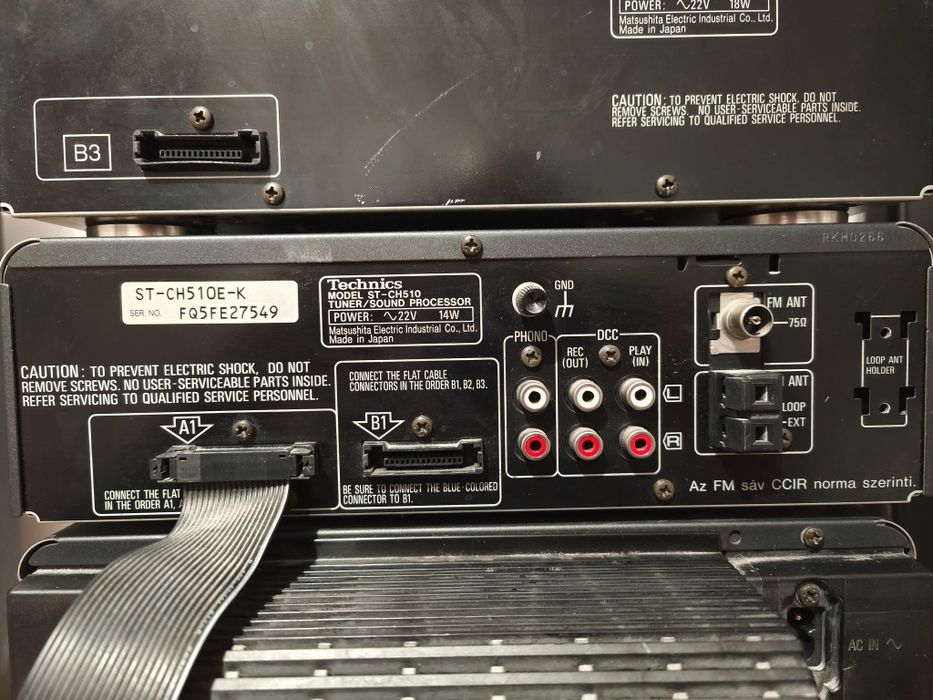 Wieża Technics CH-610 dla konesera