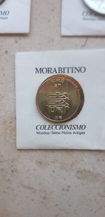 Conjunto Colecção de 5 Moedas de Macau