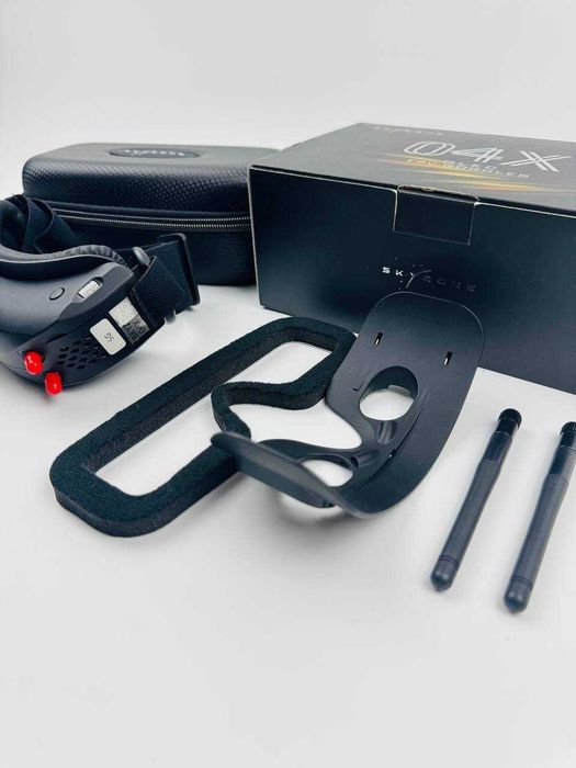 Окуляри Skyzone FPV Goggles, SKY04X Pro 5G Black, для польотів на FPV, Арт: 44307