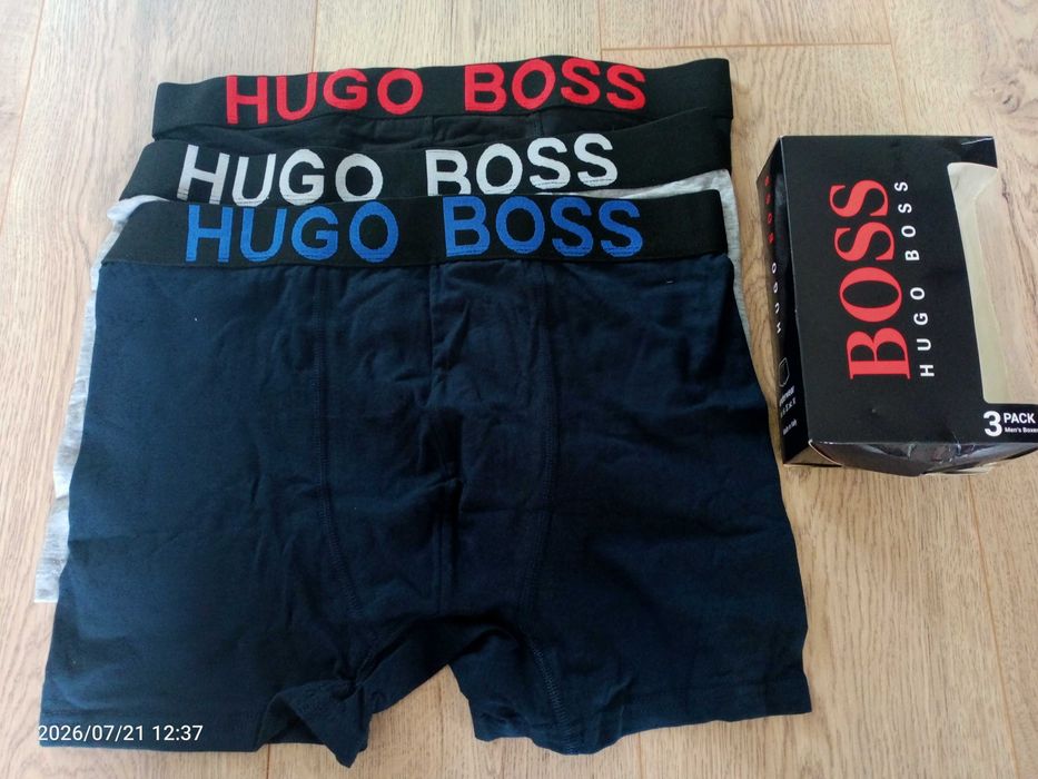Bokserki męskie Hugo Boss XL 3 sztuki 3 pack