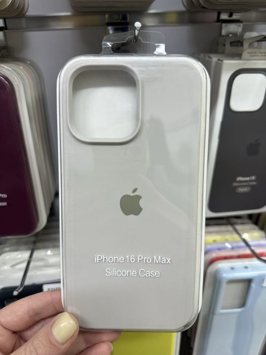 Силіконовий чохол на айфон 16 про макс, чехол на Iphone 16 pro max