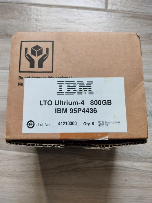 Taśma IBM LTO4 Tape 800/1600GB Nowa