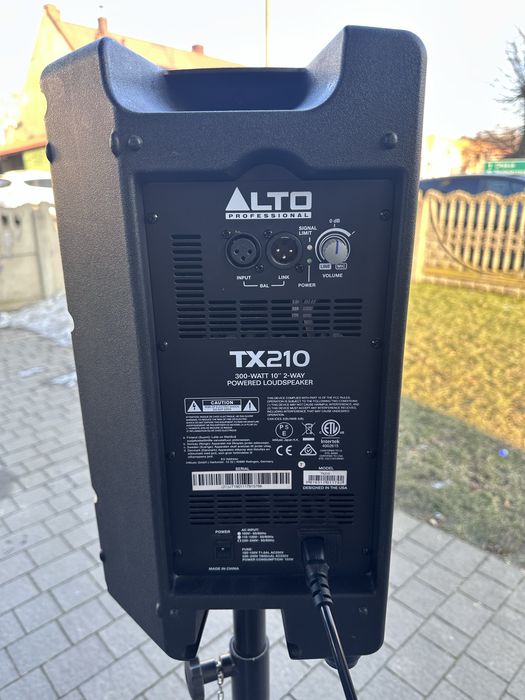 Głośniki kolumny alto tx210