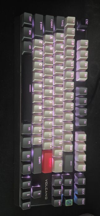 Volcano Lanparty RGB Outemu Brown
