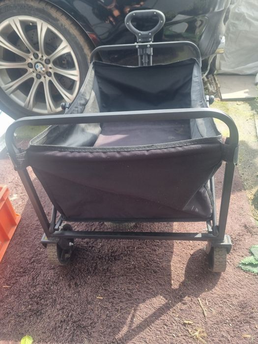 wózek plażowy transportowy na plażę na zakupy używany sprawny