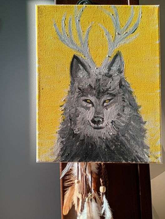 Obraz akrylowy "Pradawny wilk"
