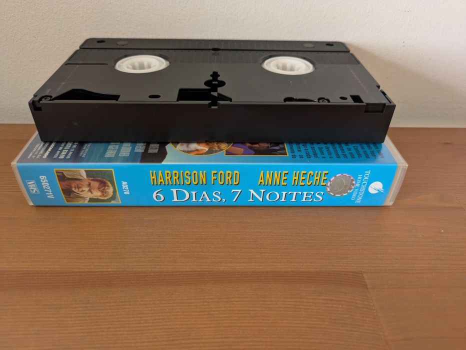 VHS " 6 dias, 7 noites " 1998 (Opt. Estado)
