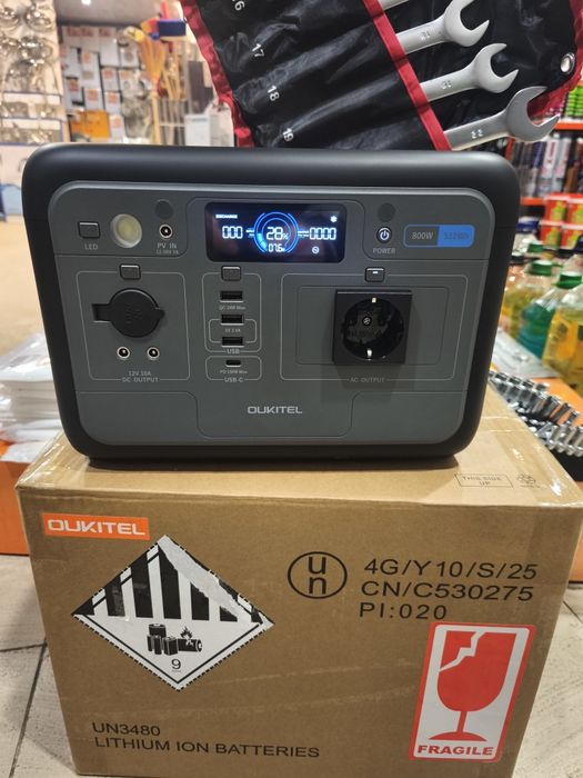 Зарядна станція Oukitel P800 (800 Вт, 512 Вт*год)