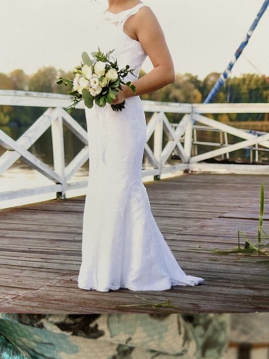 Piekna suknia ślubna