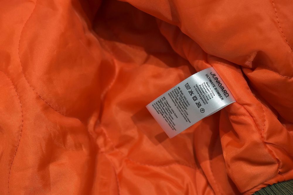 Junkyard Ultimate Bomber Ocieplana Kurtka Męska L