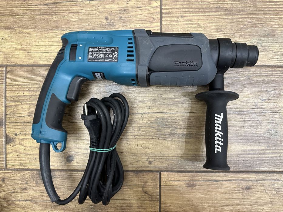 Młotowiertarka udarowa Makita HR2470 - 2021r. | skrzynka transportowa