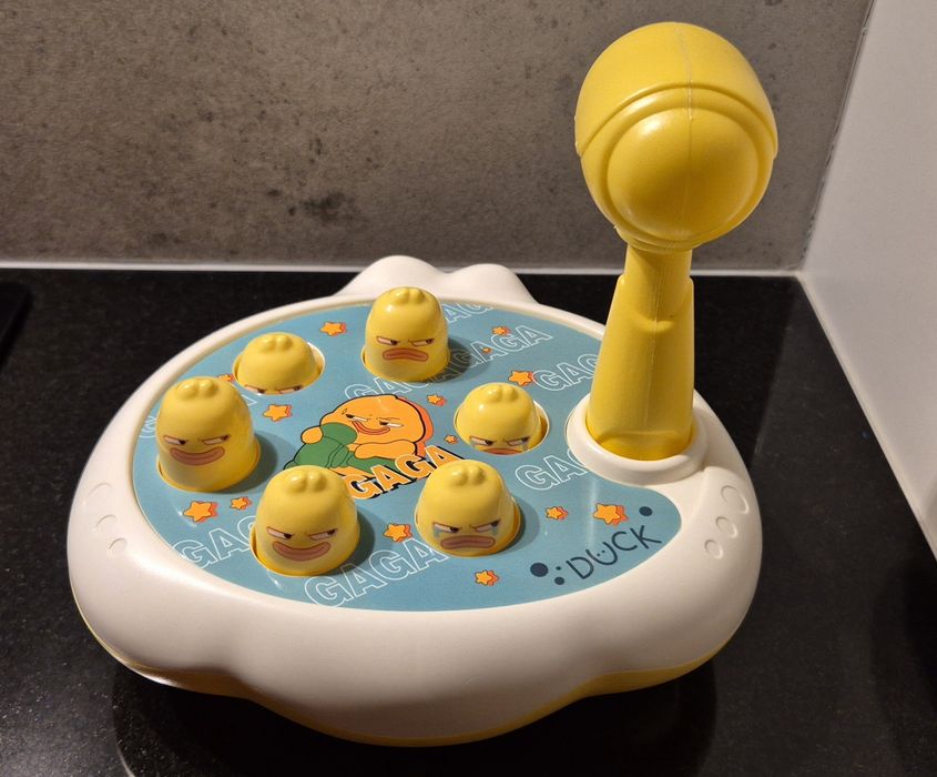 Zabawka dla dzieci Montessori gra edukacyjna wbijak kaczki