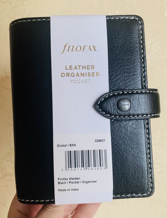 Filofax Malden Pocket. Шкіряний планер, блокнот, органайзер