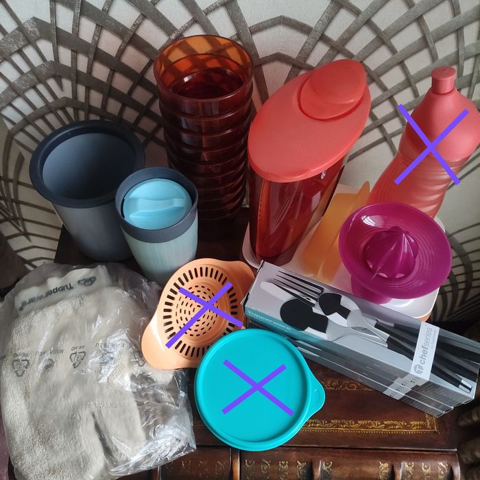 Посуд Tupperware (новий та б/в)