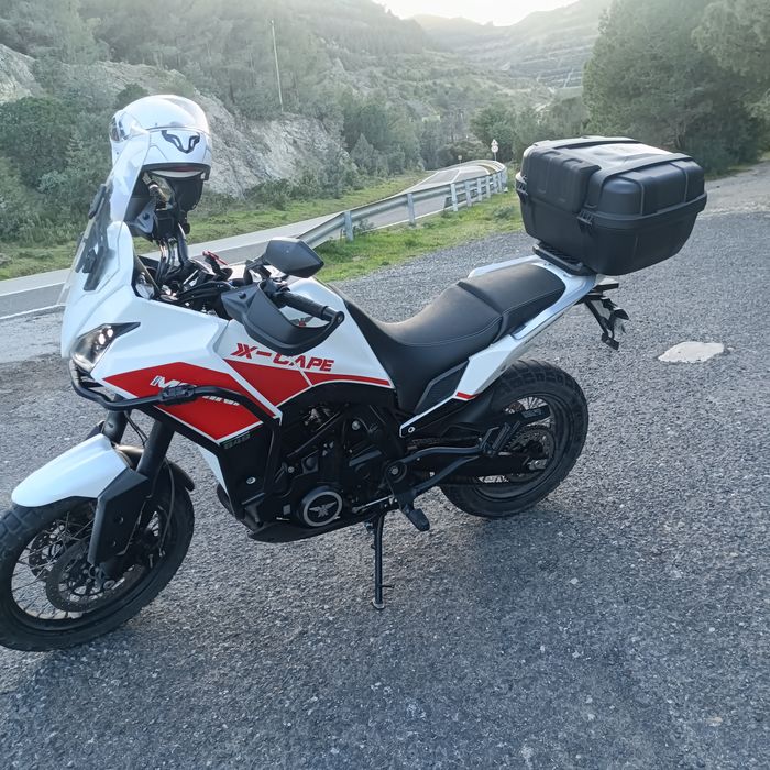 Moto Morini x cape 650 confortável