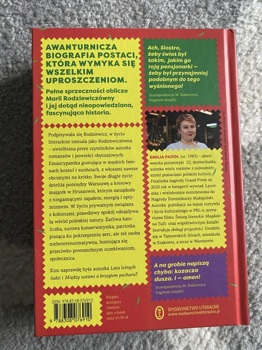 Rodziewicz- ówna gorąca dusza. Emilia Padoł
