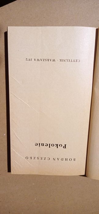 Bohdan Czeszko Pokolenie