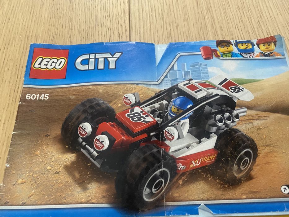 Lego City 60145 łazik terenowy, wyścigówka