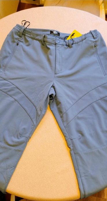 Spodnie ocieplane narty, sanki, spacery kolor morski, niebieski. NOWE