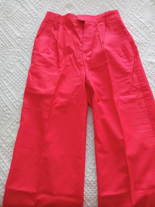 Calças Bershka laranja