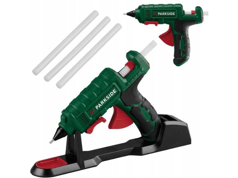 Pistolet klejowy Parkside PHP 500 E3 500W start + 3 wkłady