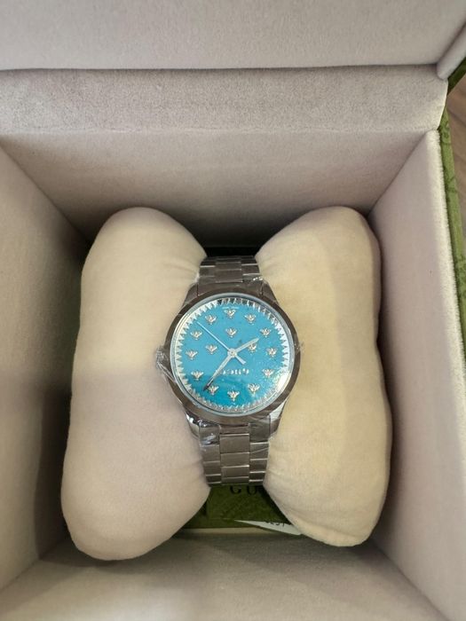 Relógio Gucci azul YA1265044