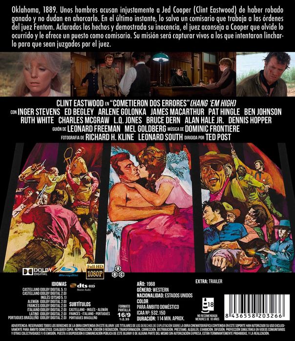 Blu-Ray's - Clint Eastwood