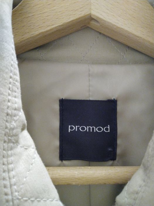 Płaszcz Trencz vintage Promod beżowy rozm 40 Łódź